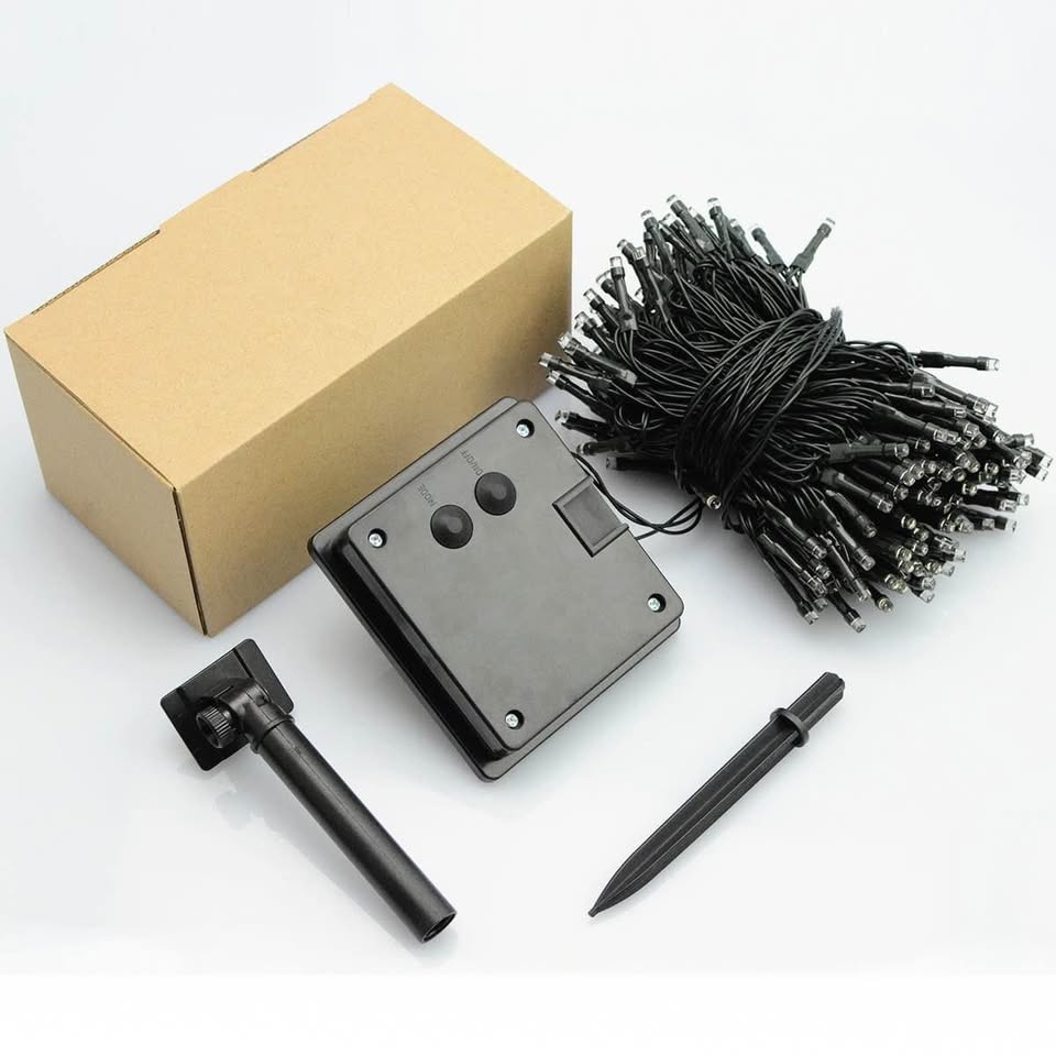 EcoLuz Solar LED™, Luces de navidad con carga solar